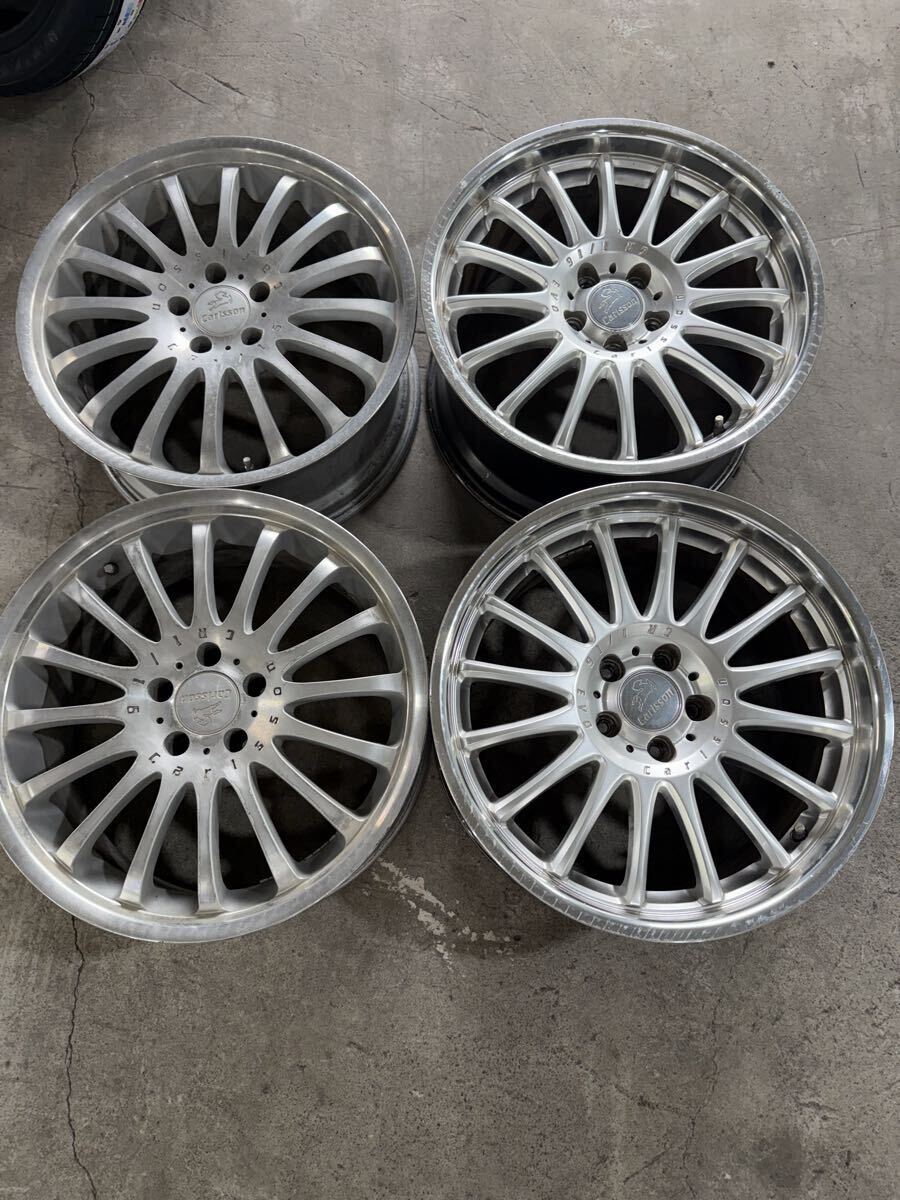カールソン 1/16 6J PCD100 16インチ タイヤバリ山です！165/45r16の