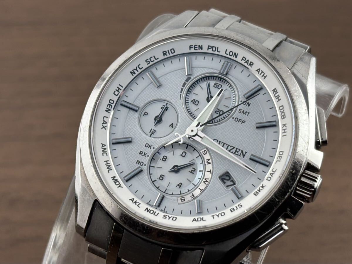 CITIZEN シチズン大型 電波時計 直径約52cm 4MY660-0 掛時計 稼働品