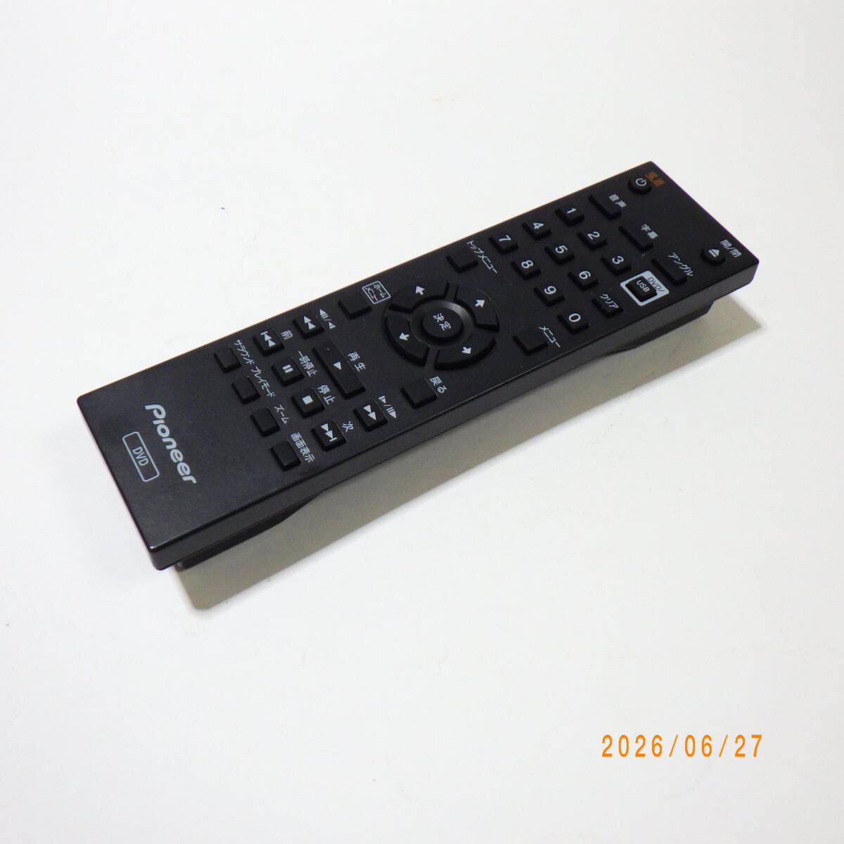 送料無料 中古 Pioneer パイオニア オーディオ リモコン CU-A015 「A