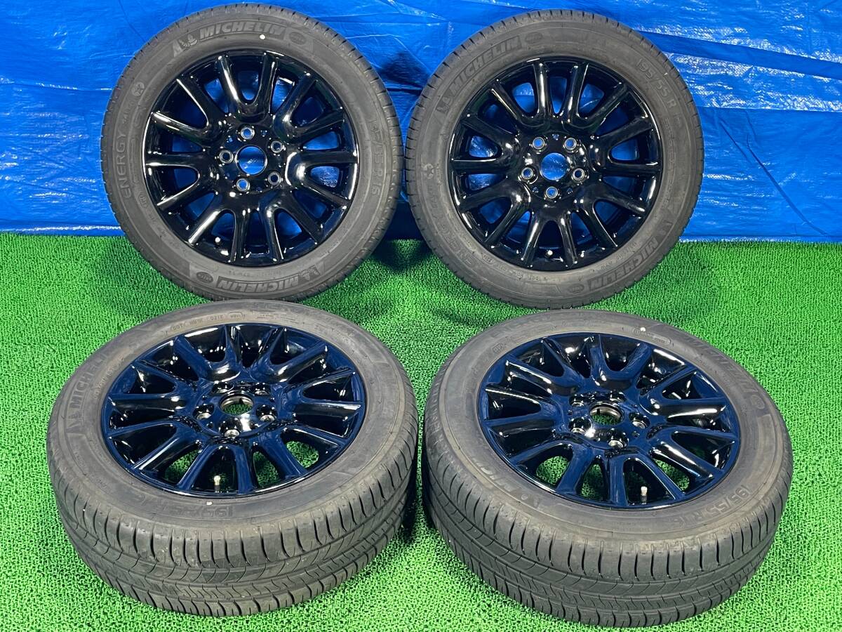 4本セット 美品 BMW MINI F55 F56 ビクトリー・スポーク 495 ブラック