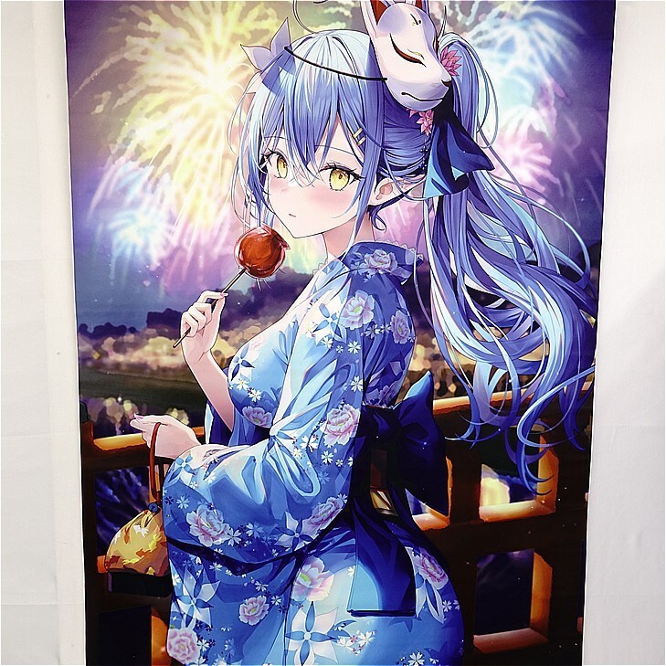 新品】ホロライブ 5期生 雪花ラミィ B2タペストリー リンユウ