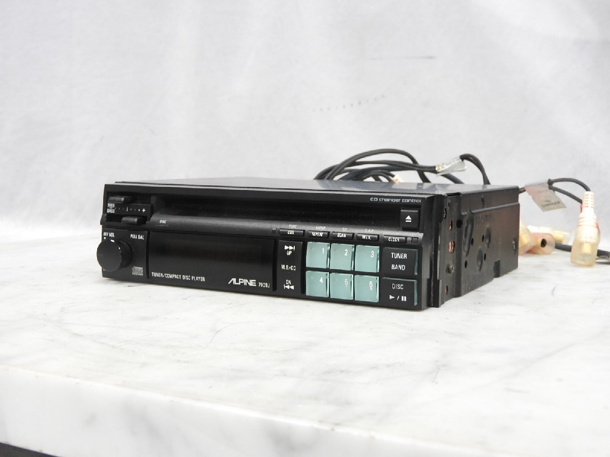 ALPINE アルパイン MDA-W750J CD MD デッキ プレーヤー カーオーディオ