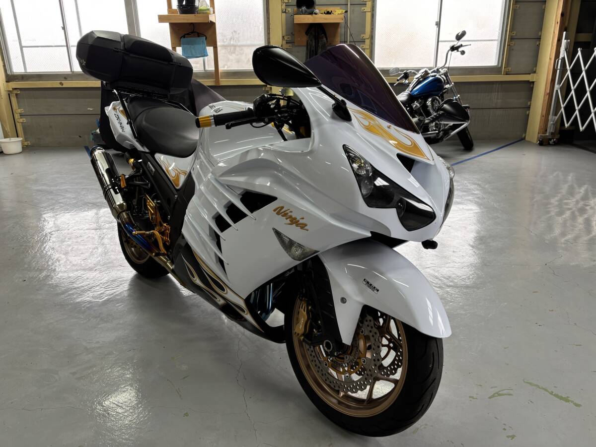 落札者 ZX-14 スペシャルエディション ETC装備 車検R1年10月 ZZR1400/ZZ-R1400
