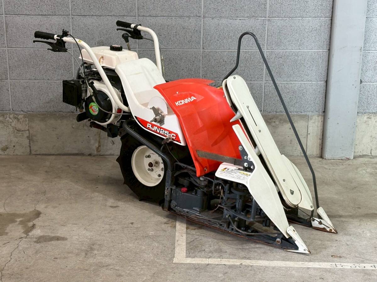 サマーセール】 長野 三菱 2条刈り バインダー MB550 直接引取 5馬力