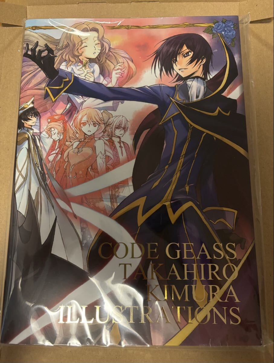 2Q7155-30 コードギアス 木村貴宏 イラスト集 CODE GEASS TAKAHIRO