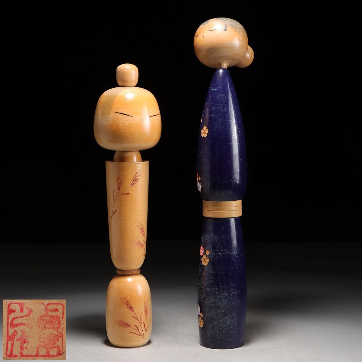 ○創作こけし06 関口三作 高さ約34.5cm○郷土玩具/伝統工芸/消費税0円