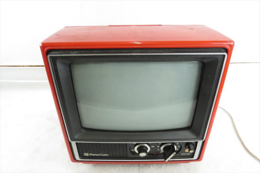 ナショナル◇ PanaColor パナカラー TH13-R31 昭和レトロ 通電の落札