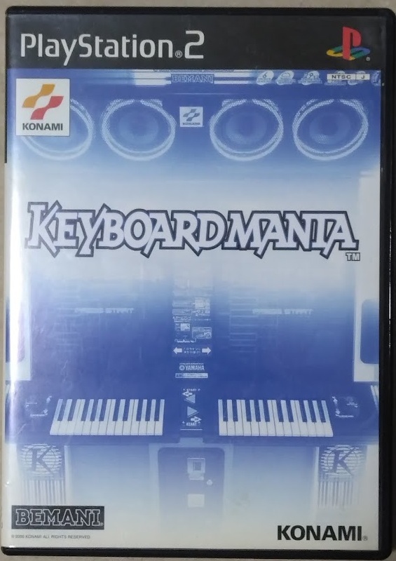 KONAMI PS2 キーボードマニア 専用コントローラー2台+専用スタンド2台+