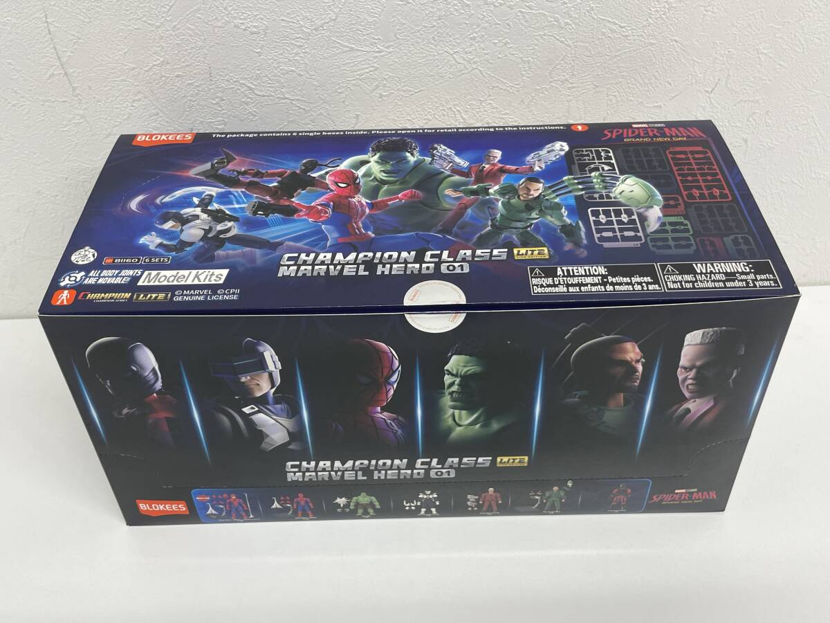 新品】バンダイ HGマーベルヒーローズ4 全6種セット MARVEL HEROES4
