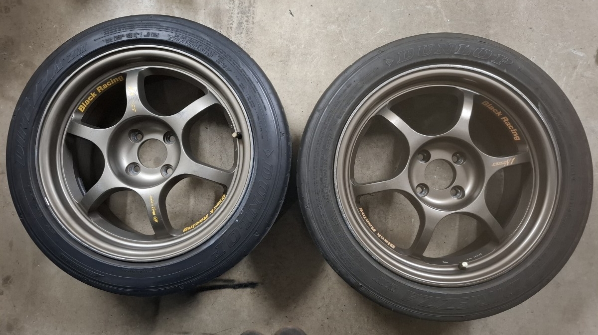 中古】希少サイズ BR ブラックレーシング PRO N1 ホイール 16インチ 7J