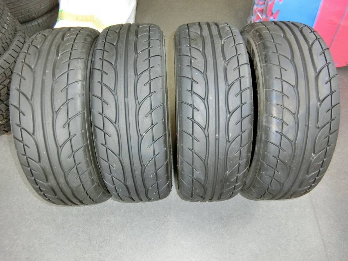 ワタナベ14インチ 6J +50 PCD114.3 ヨコハマADVAN NEOVA AD07 195