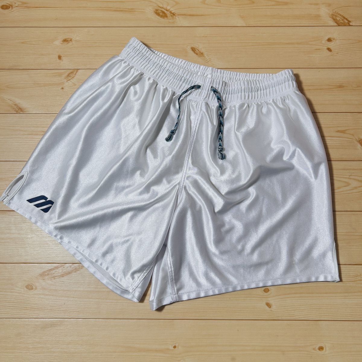 MIZUNO ミズノ サッカー Jリーグ ホワイト×ブルー×レッド 90年代