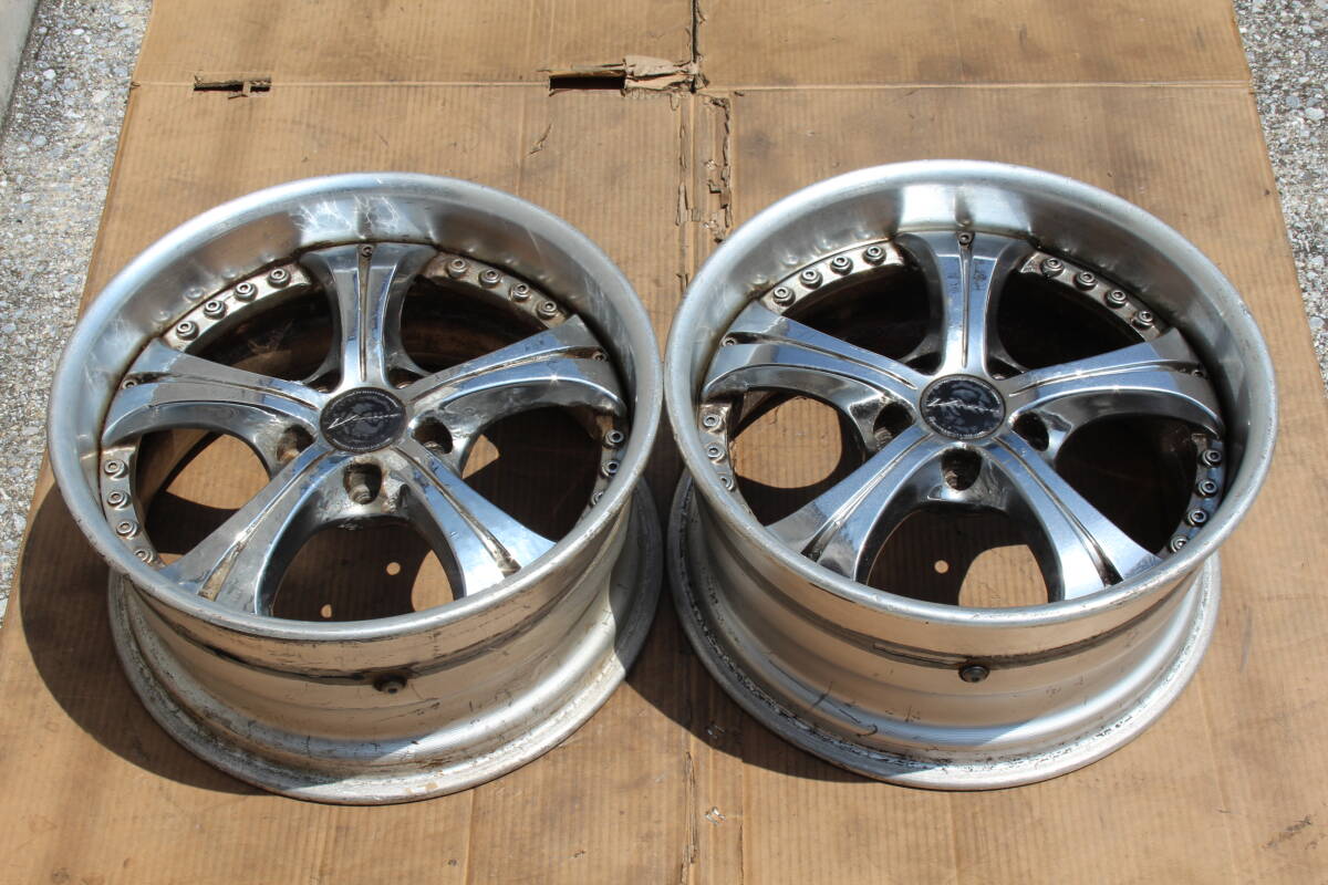 SSR ケーニッヒ 17インチ 8.5J 9.5J PCD114.3 4本 深リム スピード