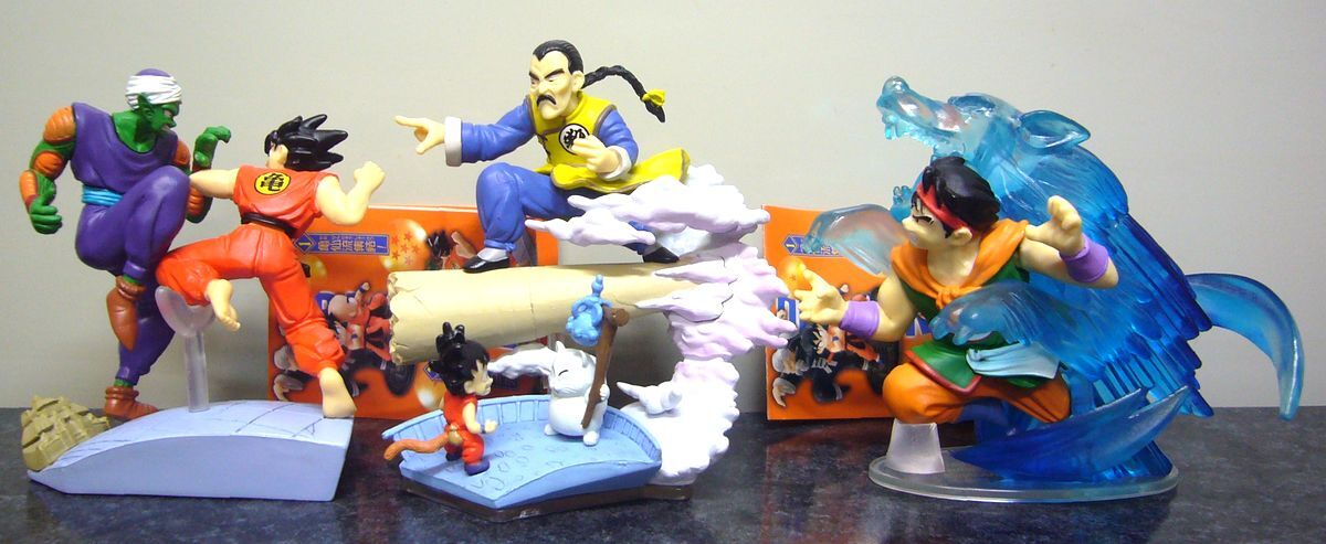ドラゴンボール カードダス 当時物 ヤムチャ ナム 天津飯 6枚セット 狼