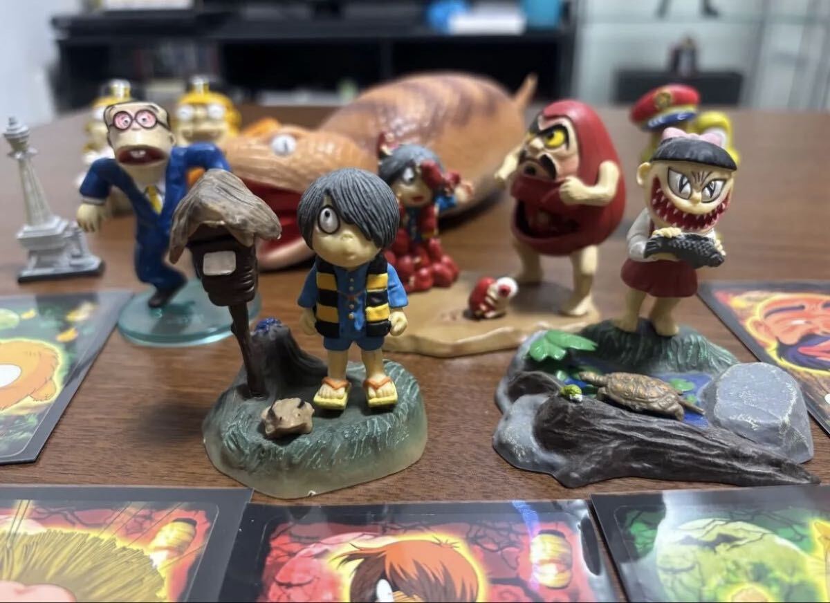 ゲゲゲのしげる妖怪絵巻 全10種セット 鬼太郎 カバヤ フィギュアの落札