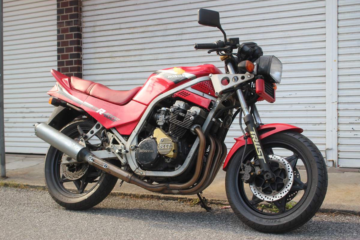 中古】CB400F キャスト ホイール タイヤ/検CB350F旧400Fホーク CB250T