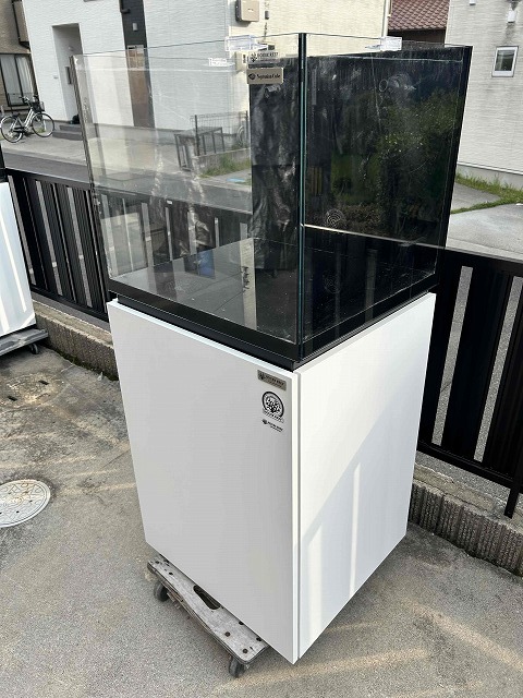 30cmキューブ オーバーフロー水槽 セット （海水館 試験作成品です