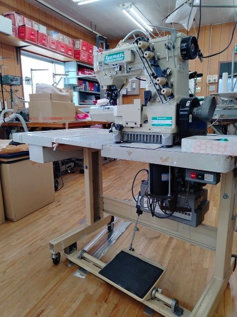YAMATO ヤマト　工業用ミシン　DV-1250MB ジャンクとして 大阪府の工業用ミシンの中古が安い！激安で譲ります・無料で