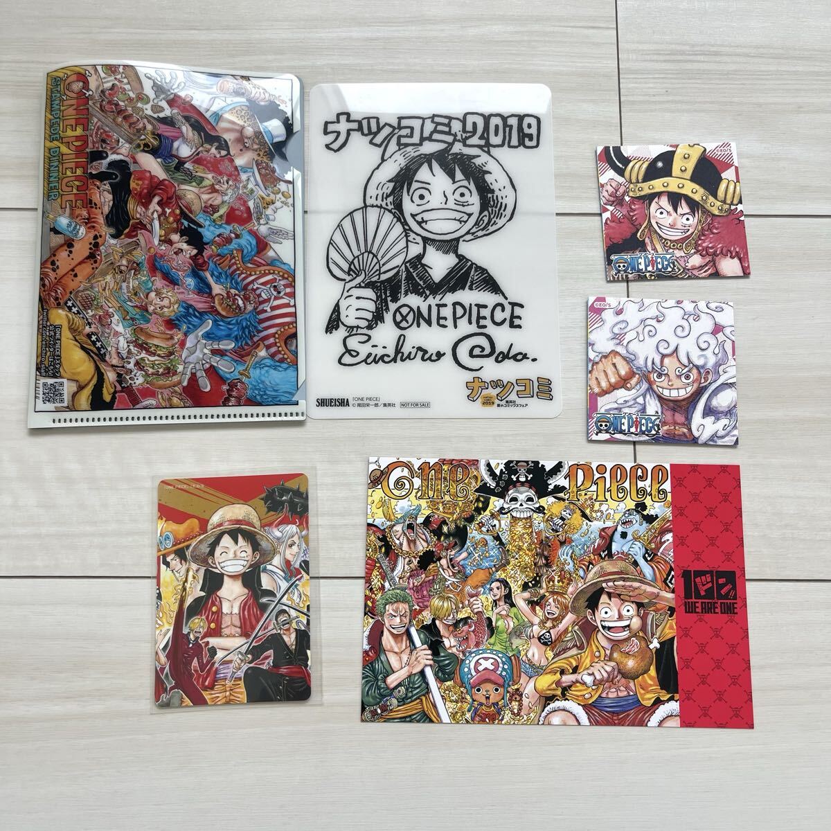 新品】【ワンピース(ワノ国編)】クリアファイル 2枚セット(ゾロ)の