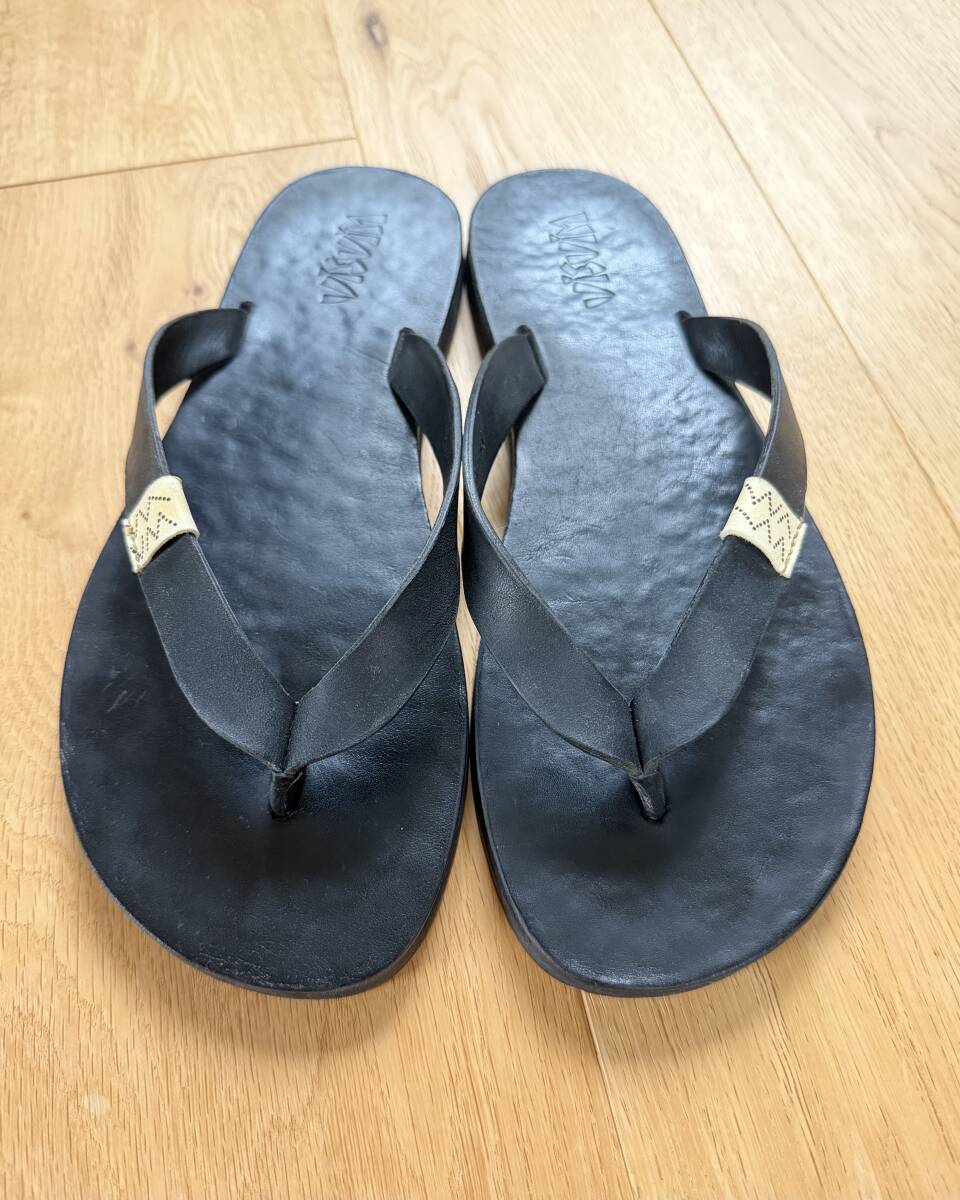 美品】18SS visvim HANA SANDAL FOLK ビズビム 本革 レザー サンダル