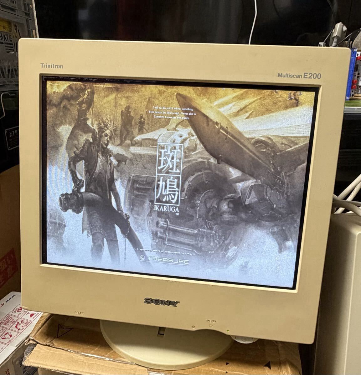 SONY FD トリニトロン 17インチ CRTモニター CPD-E200☆の落札情報詳細