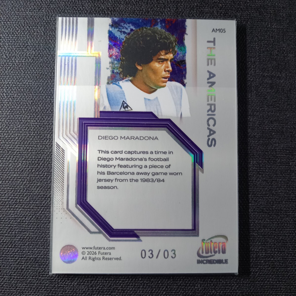 PANINI PRIZM WORLD CUP 2018 直筆サイン カード DIEGO MARADONA