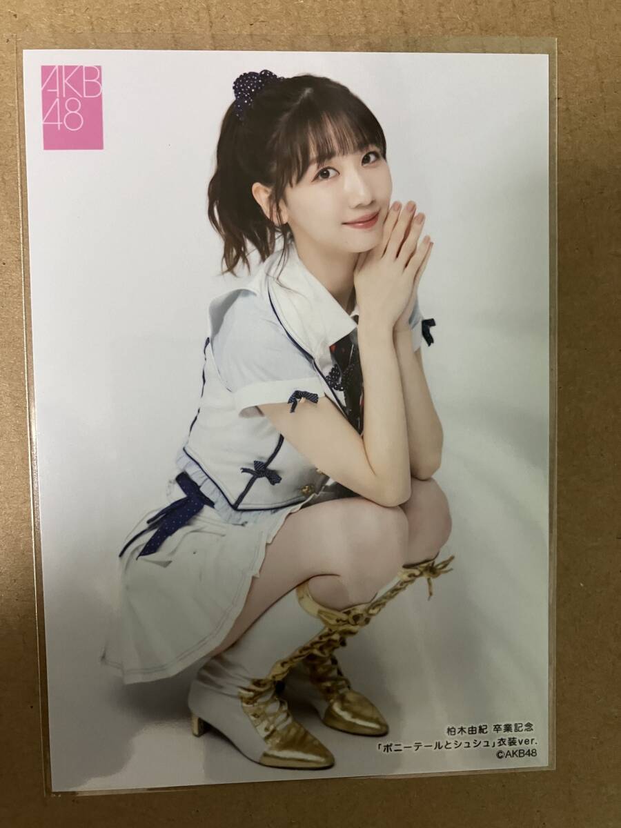 中古】☆AKB48 ポニーテールとシュシュ 特典 生写真 シュシュ 前田敦子