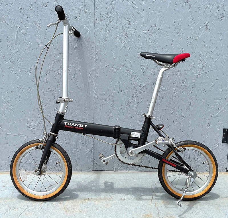 ブリヂストントランジットスポーツG26 折りたたみ自転車シルバー　現状渡し ブリヂストントランジットスポーツG26 折りたたみ自転車シルバー 現状