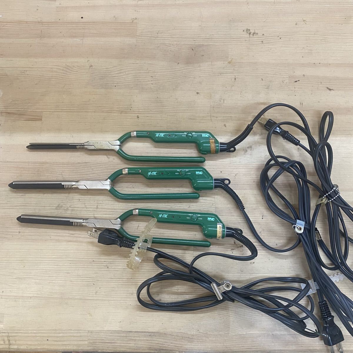 M【2-10】○12 TANAKARIKI 田中理器 システムアイロン 2点まとめて IC