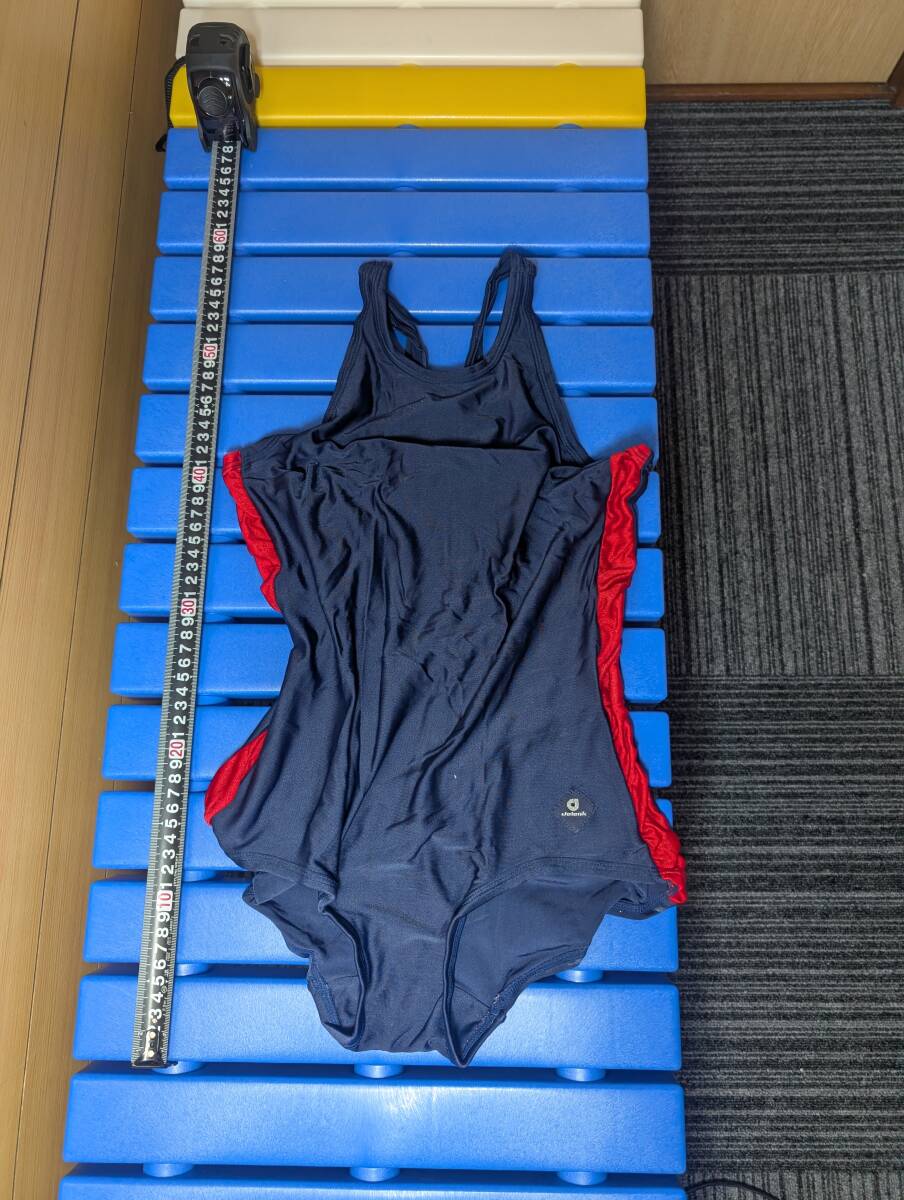 ゆ*ら様 アシックス競泳水着　競パン　タグ付未使用品 新品】asics スクール水着 XOサイズ Jelenk U-881 濃紺 ジェルフィン