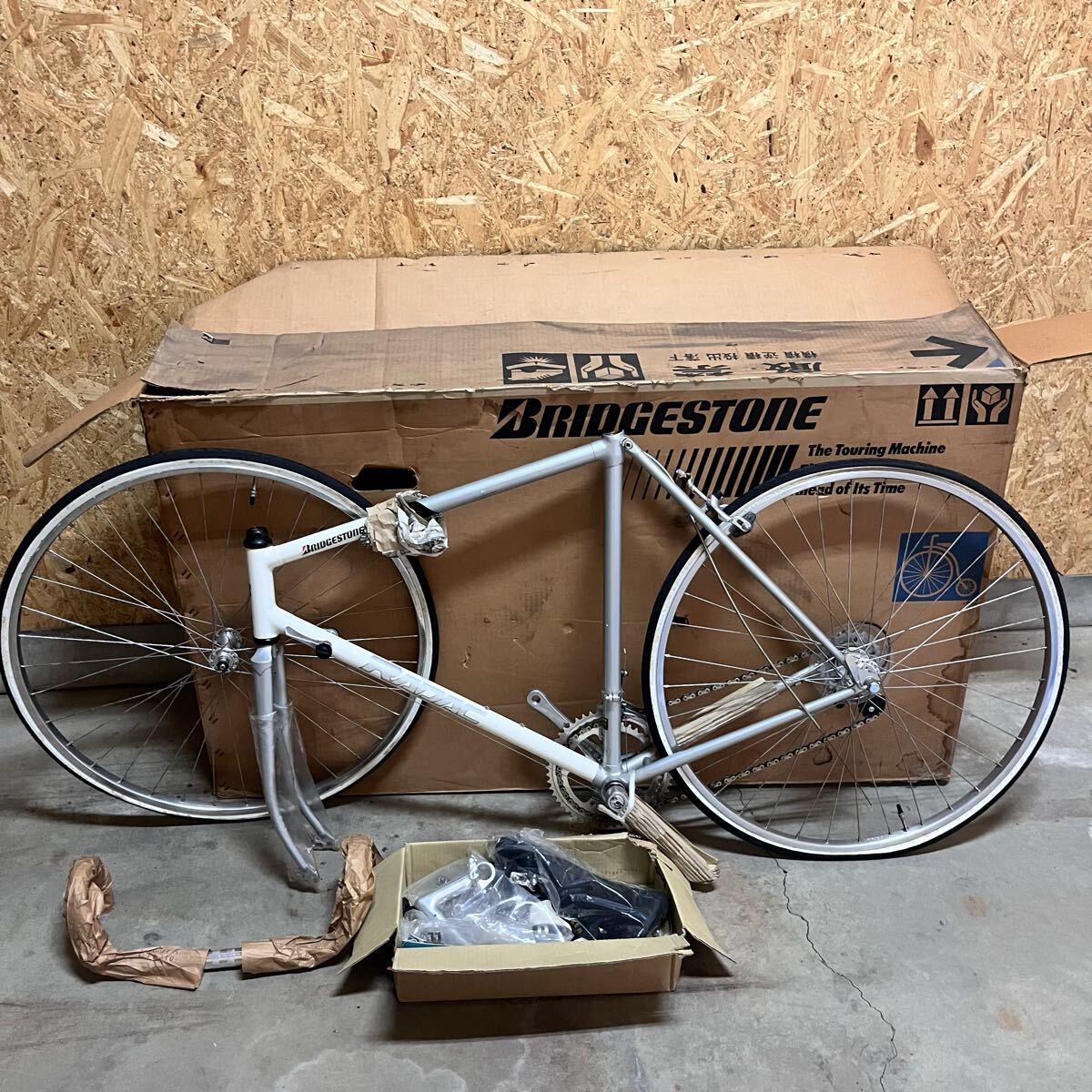 中古】ブリヂストン RADAC レイダック RR1R クロモリ レストアベース