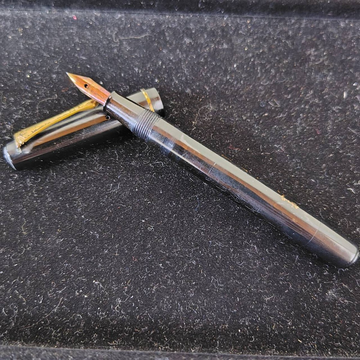 貴重 戦前 1930年代 昭和初期 パイロット 万年筆 14K レバー式