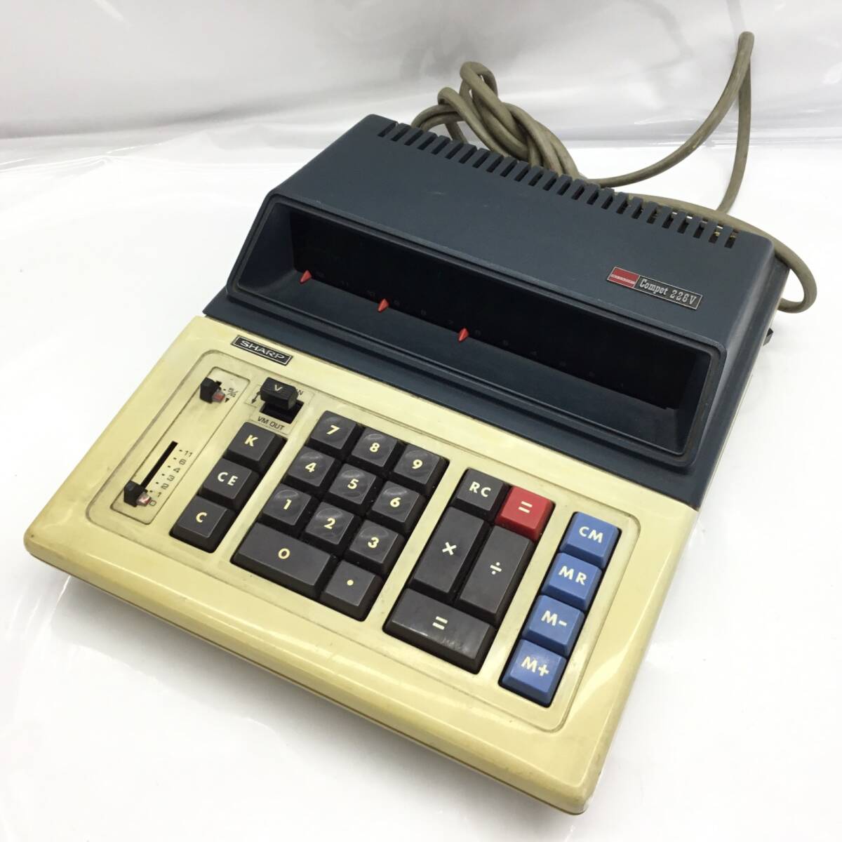 3Q売切！税無し◇シャープ SHARP 電子卓上計算機 電卓 COMPET CS-2108D