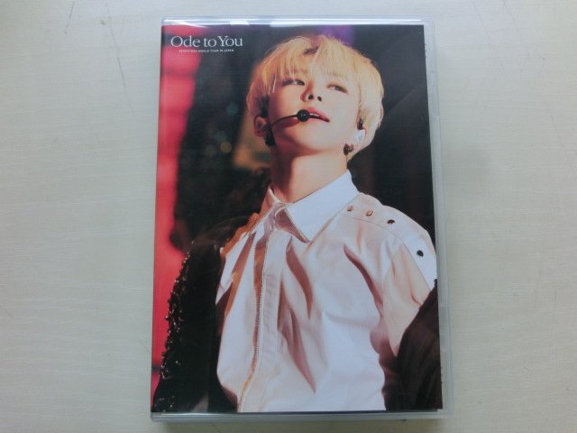 DVD Ode to you トレカ ウジ SEVENTEEN セブチ ☆SEVENTEEN World Tour in Japan Ode to You ライブDVD 通常盤 カバー
