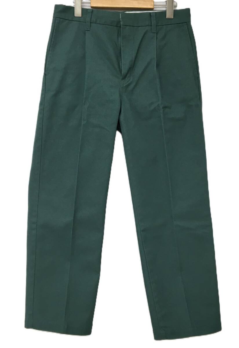 ワコマリアWACKOMARIA スラックス21SS TYPE-1 グリーン 新品】19SS WACKO MARIA PLEATED TROUSERS TYPE-1 ワコマリア 野村訓市