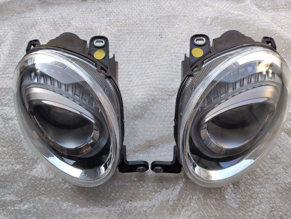 フィアット500 左ヘッドライト 純正 キセノン HID 52059137の落札情報