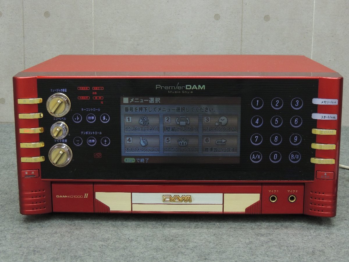 DAM 第一興商 プレミア XG1000Ⅱ 激安 第一興商 プレミア ダム / Premier DAM XG-1000Ⅱ の落札情報詳細