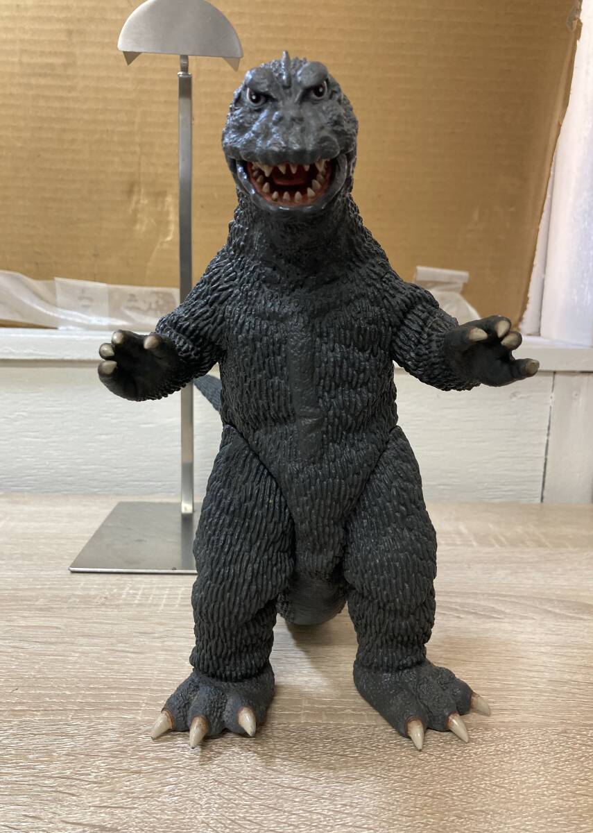 貴重】ゴジラ ゼンマイ式 ブリキのおもちゃ GODZILLA ビリケン商会
