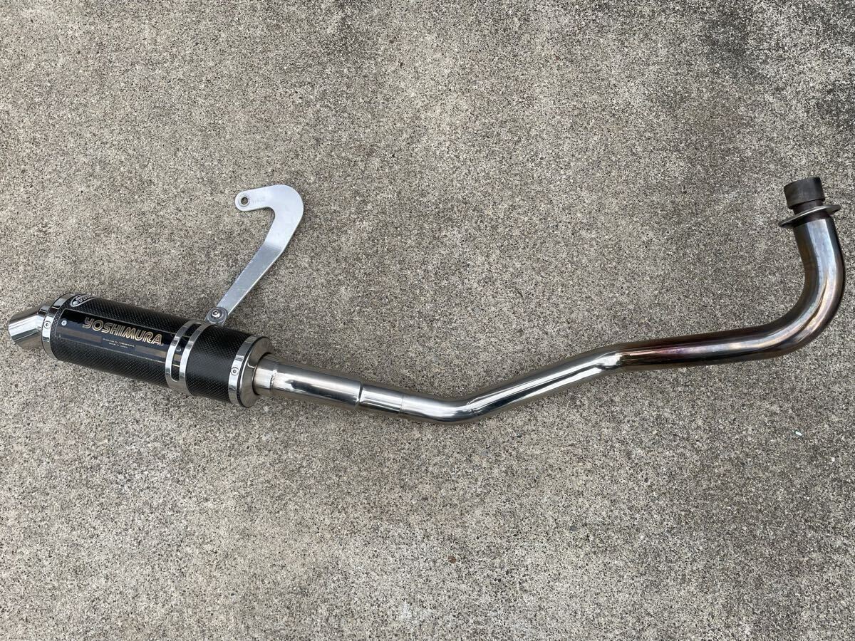 中古】ホーク ヨシムラサイクロンタイプマフラー バブCB250T/N400T/Nの