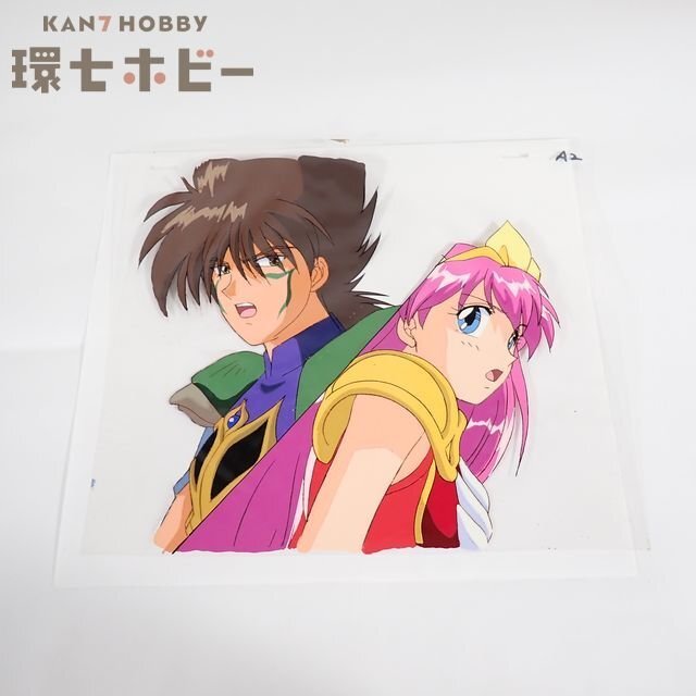 中古】☆セル画「愛天使伝説ウェディングピーチ」＆サルビア原画セット