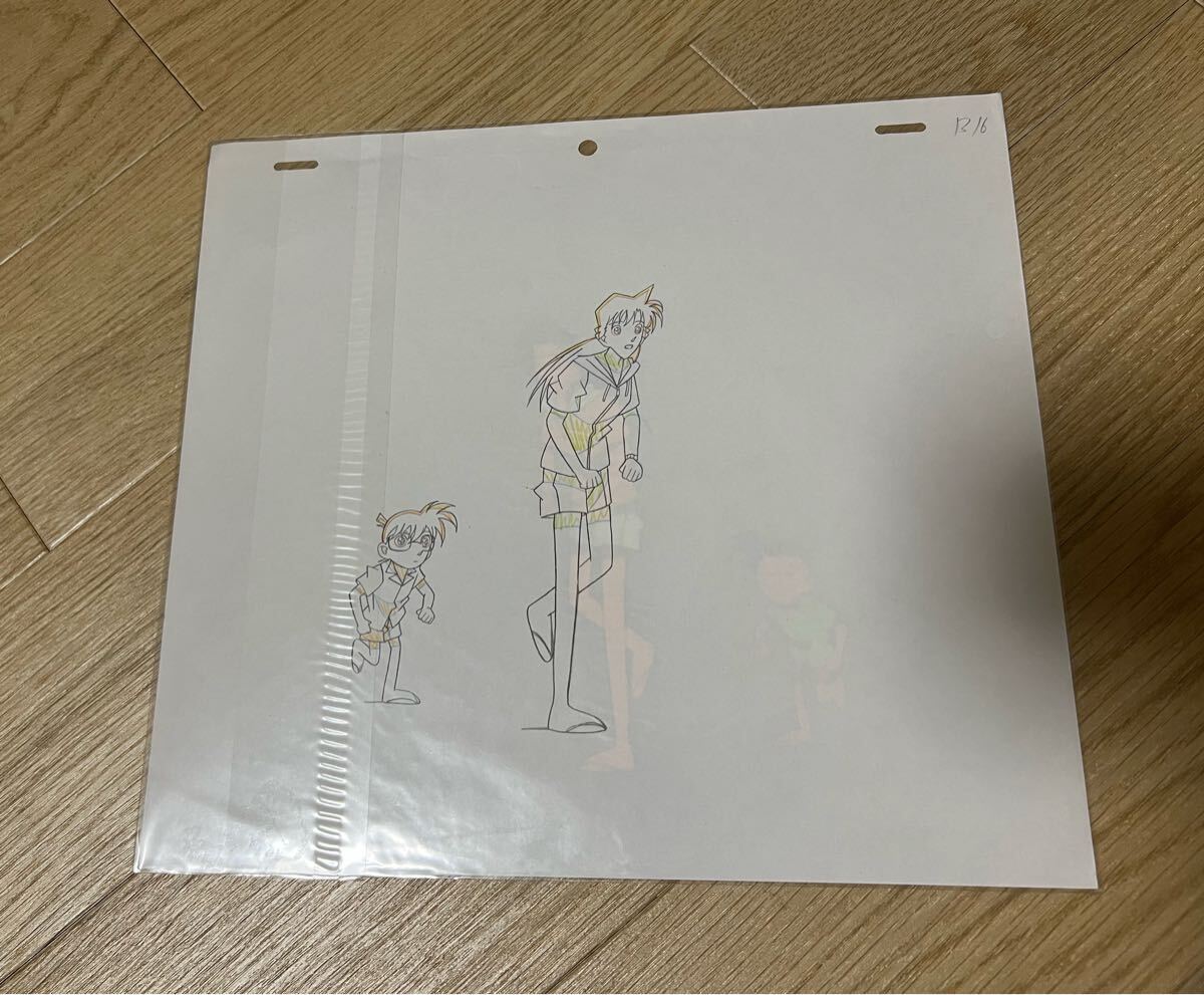 名探偵コナン セル画下絵 ラフ画 額装の落札情報詳細 - Yahoo