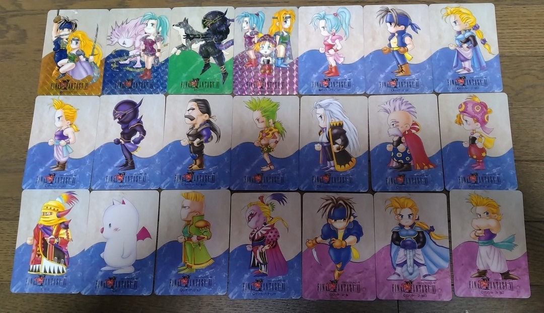 目立った傷や汚れなし】セッツァー&リルム FF6 FFⅥ 1995 ファイナル