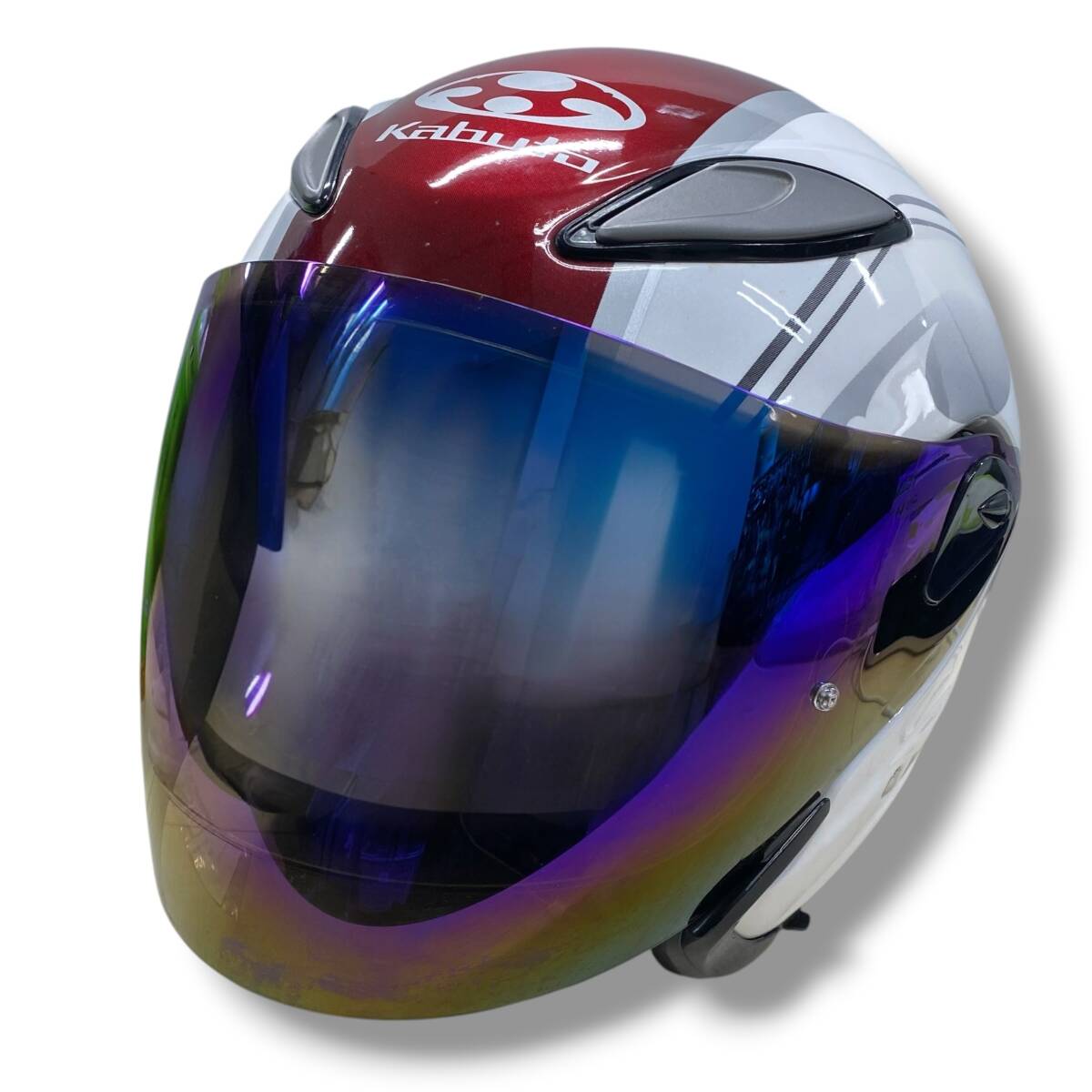 OGK kabuto FF-R3 ミラーシールド付きの落札情報詳細 - Yahoo