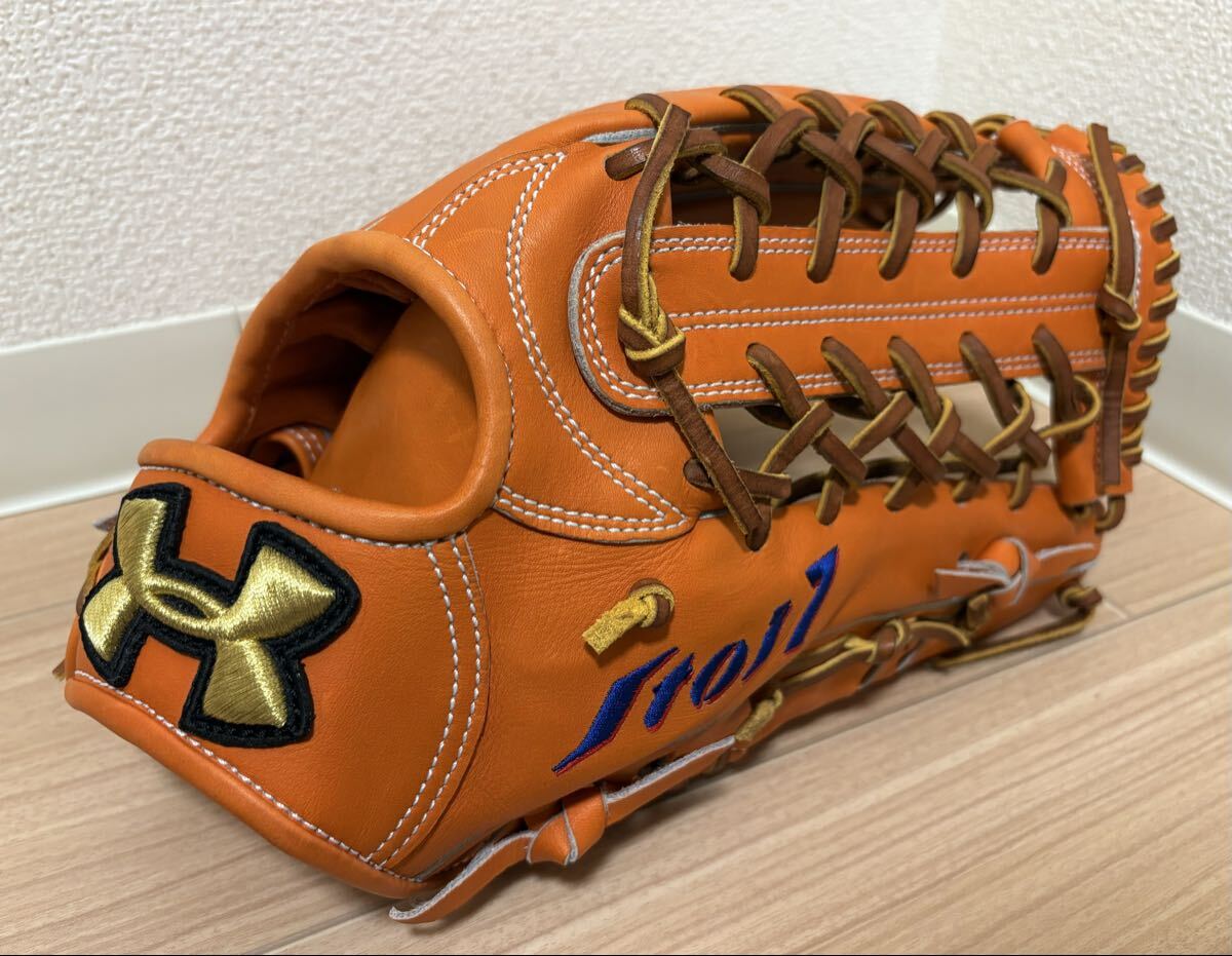 中古】超貴重 阪神タイガース 糸井嘉男選手 実使用 グラブ グローブ 外
