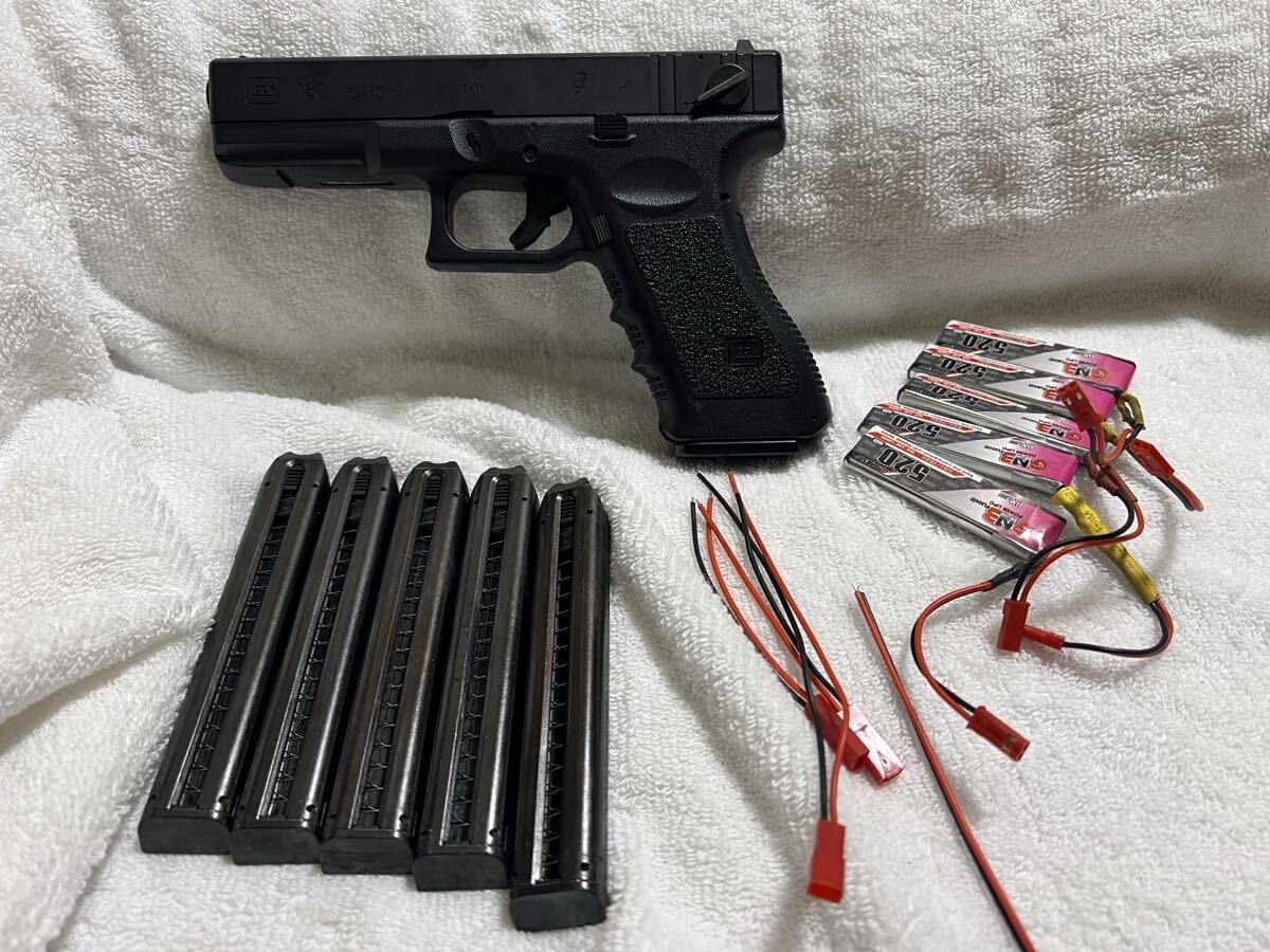 東京マルイ ベレッタM93R リポ化 ロングバレルカスタム 東京マルイ