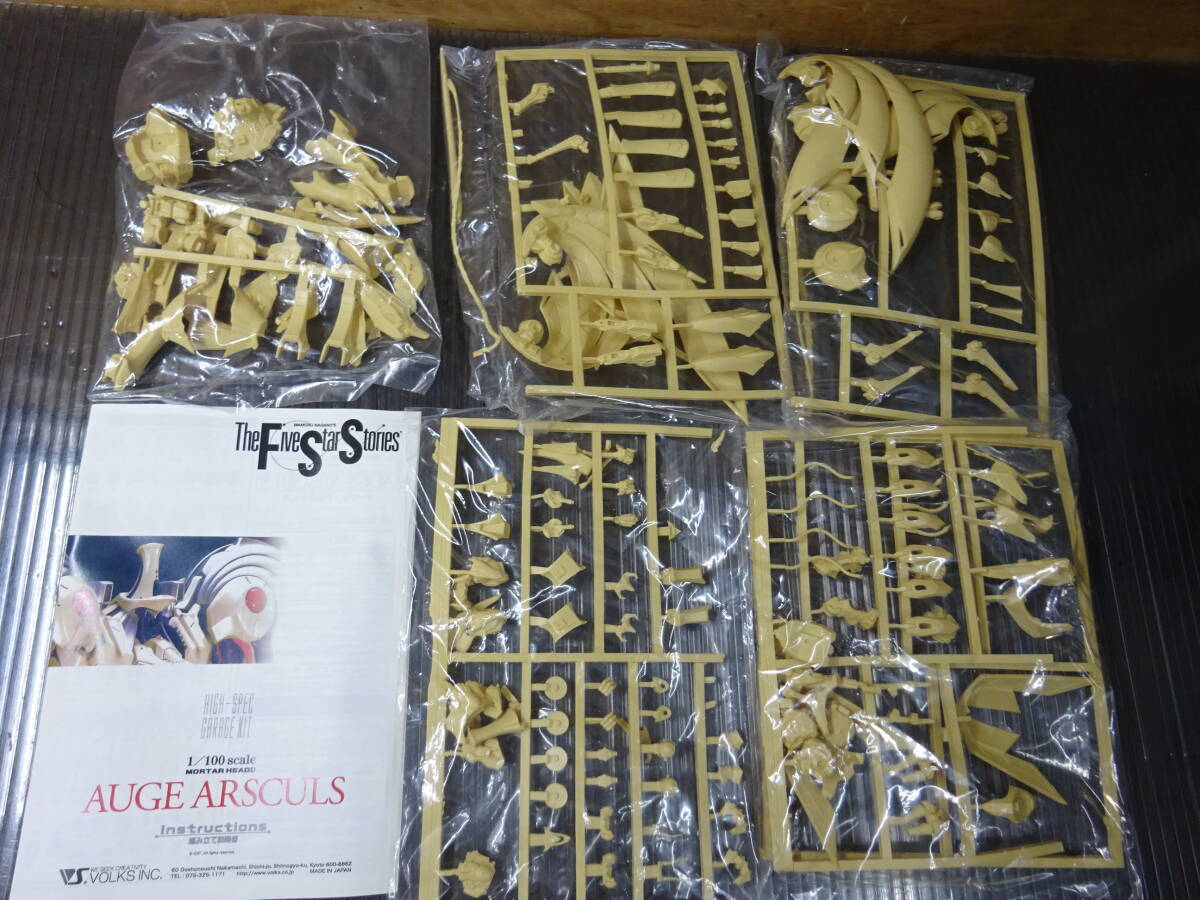 ガレージキット】WAVE 1/100 モーターヘッド バンドール 破烈の人形