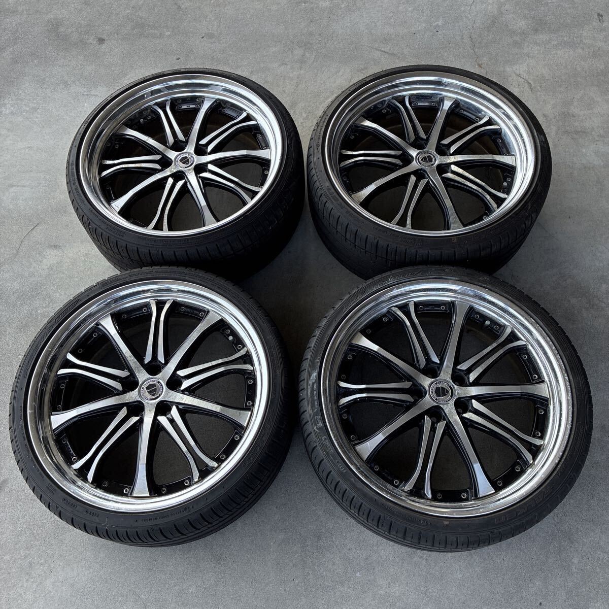 WORK シュバートSC4 前後Oディスク 21インチ 9.5j+40 9.5j+31