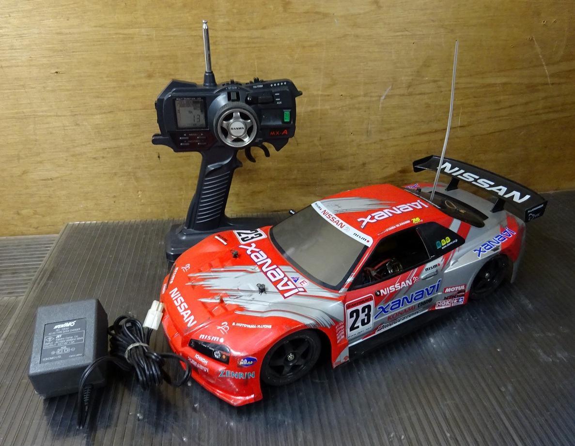 新品】タミヤ カルソニックスカイライン GT-R R33 ラジコン 未使用の