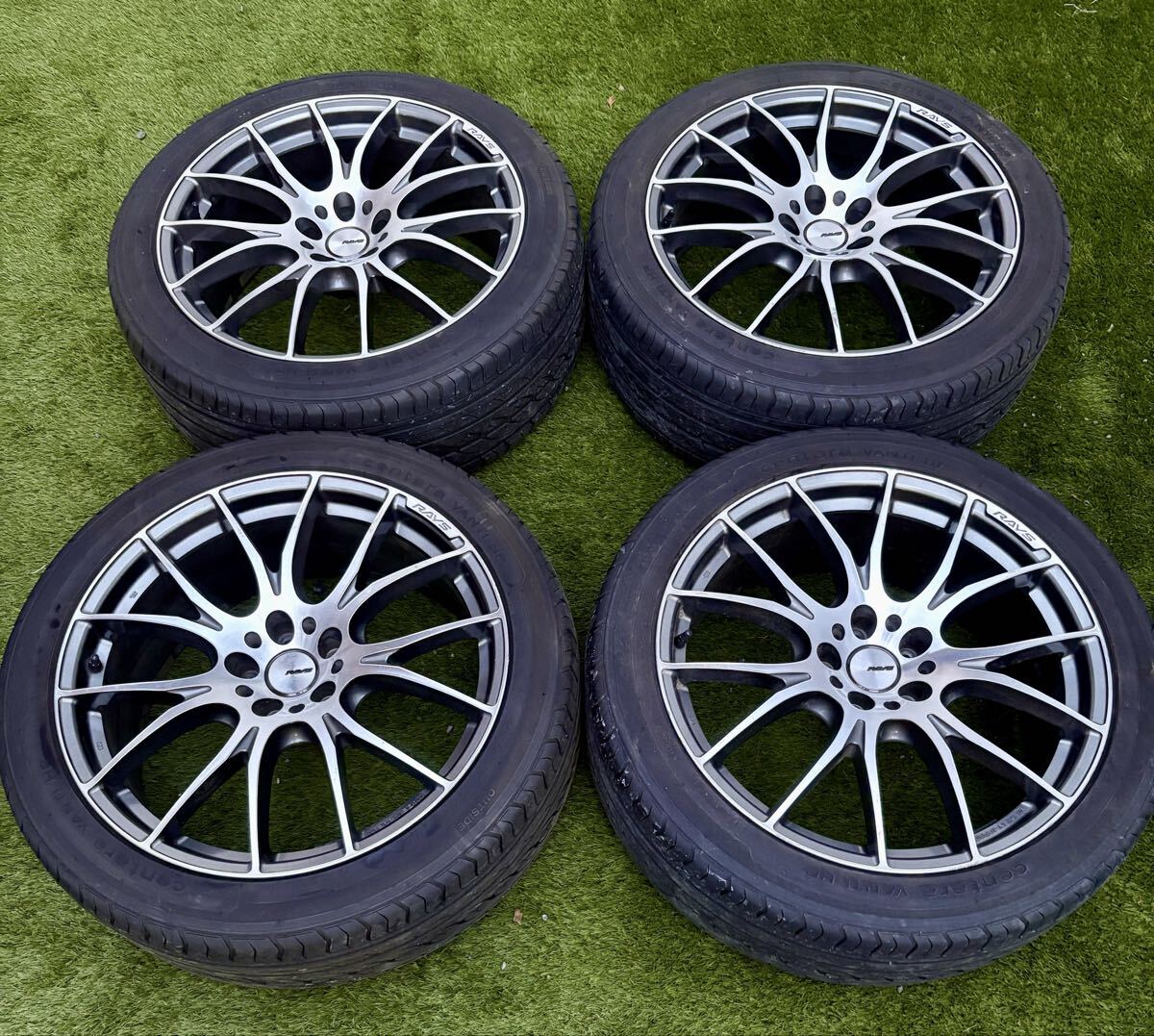 大人気ホイール】RAYS レイズ HOMURA ホムラ A7S 17in 7J +47 PCD100
