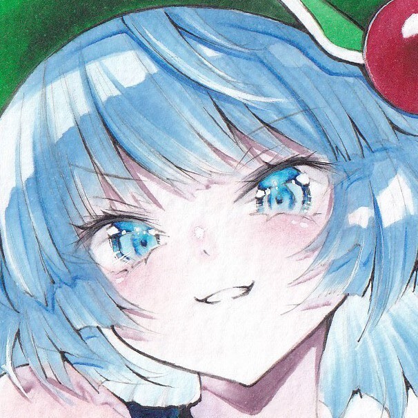 新品】東方Project 風見幽香 ミニ色紙 手描きイラスト の落札情報詳細